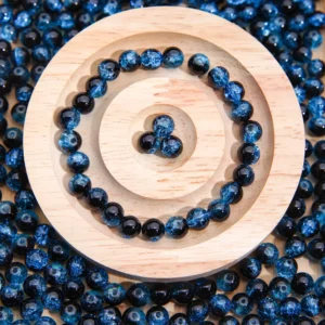 Perles en Verre "Château minuit"