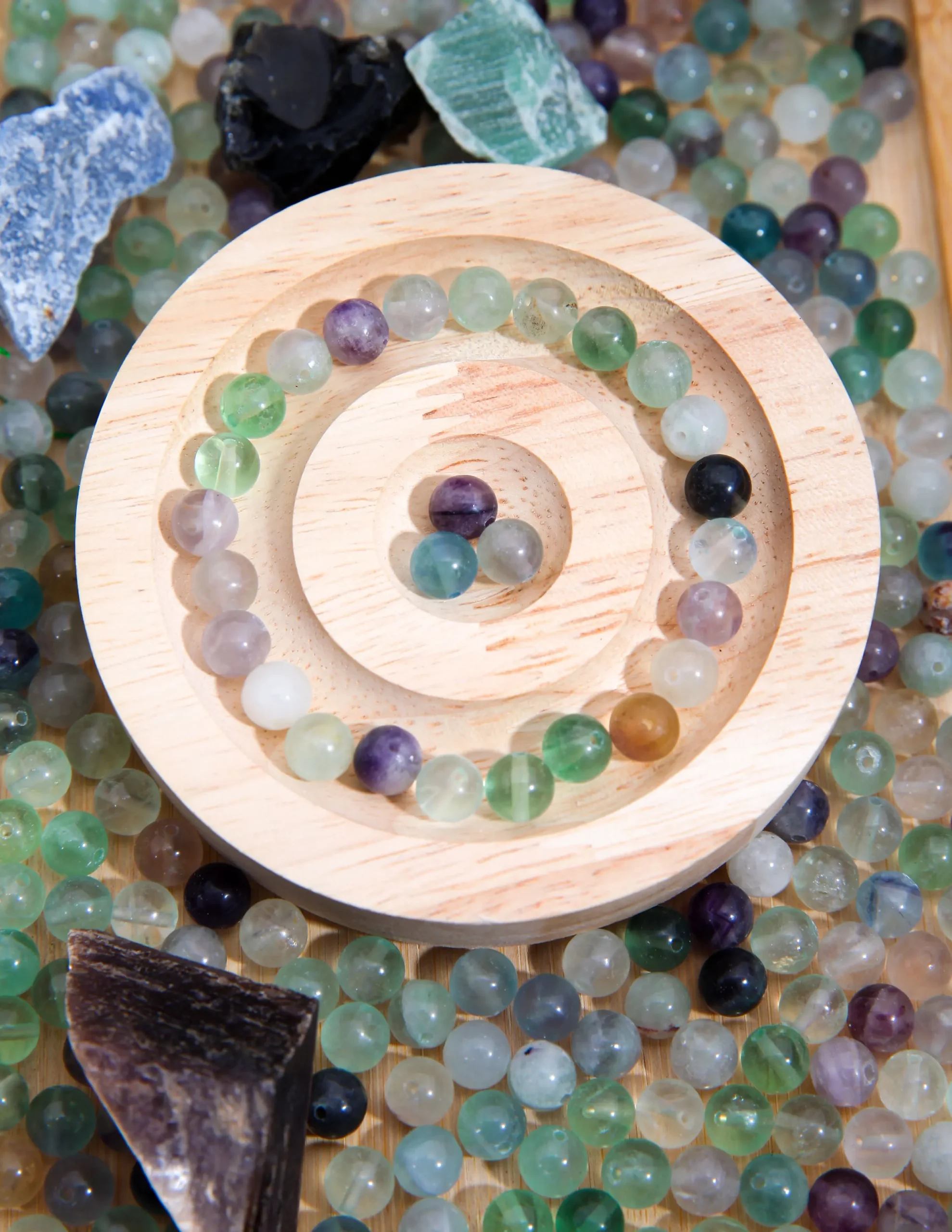 Pierre naturelle "Fluorite"