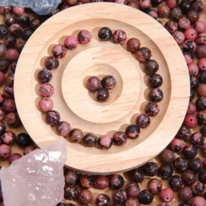 Pierre naturelle "Rhodonite"