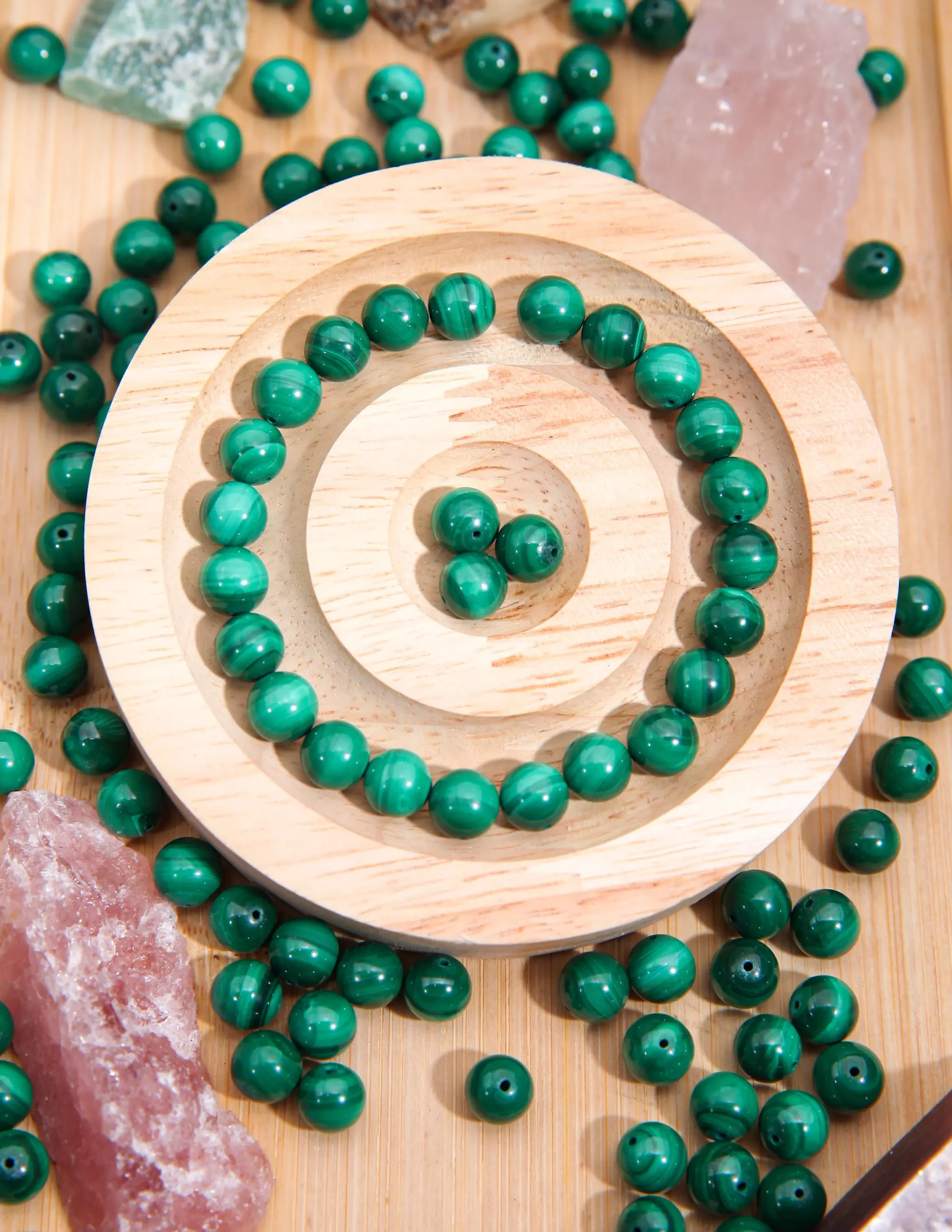 Pierre naturelle "Malachite"