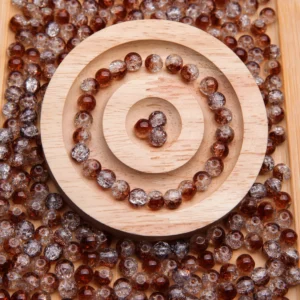 Perle en verre "Cola"