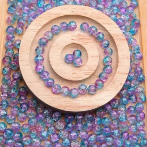 Perle en verre "Sirène"