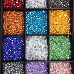 Perle en verre "Cristale"