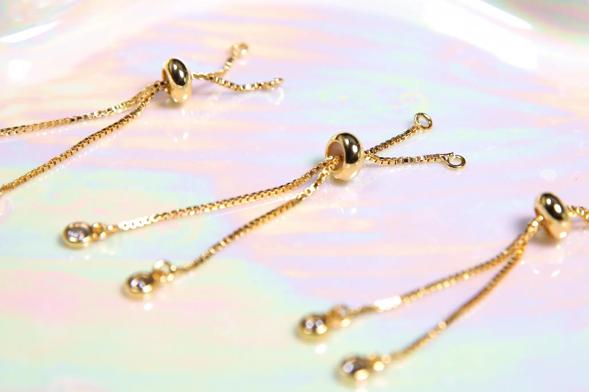 Fermoirs Coulissants 60 mm en Cuivre pour Bracelet-doree1