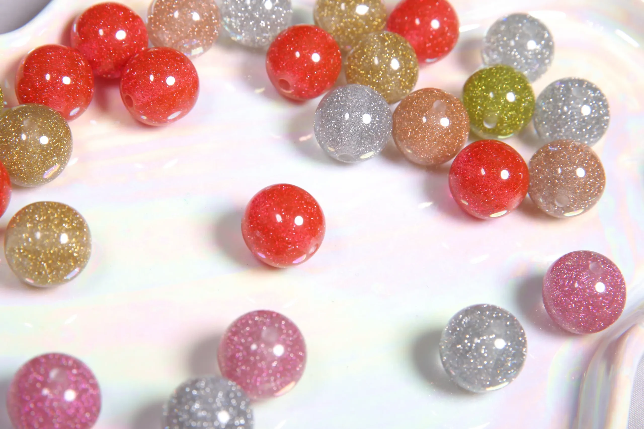 Perles Pailette 16 mm en résine2