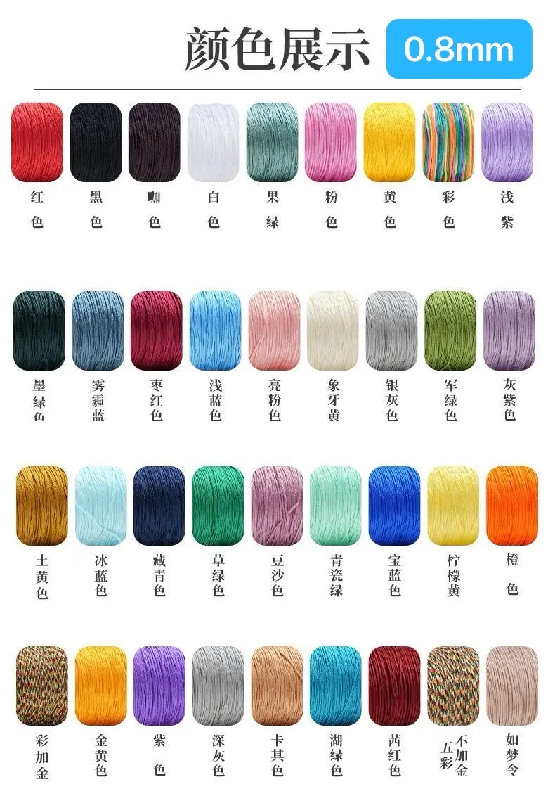 fil nylon 0.8mm